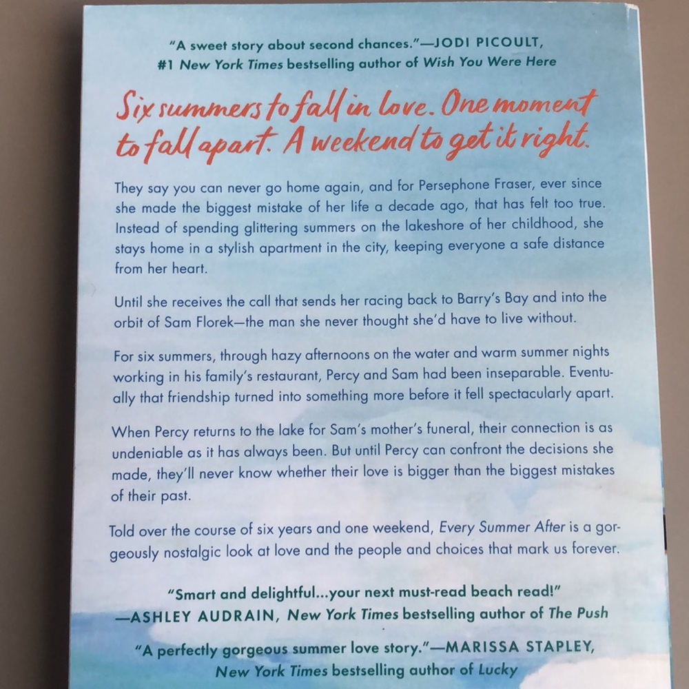❤️$7 Every Summer After by Carley Fortune - Picture 4 of 7